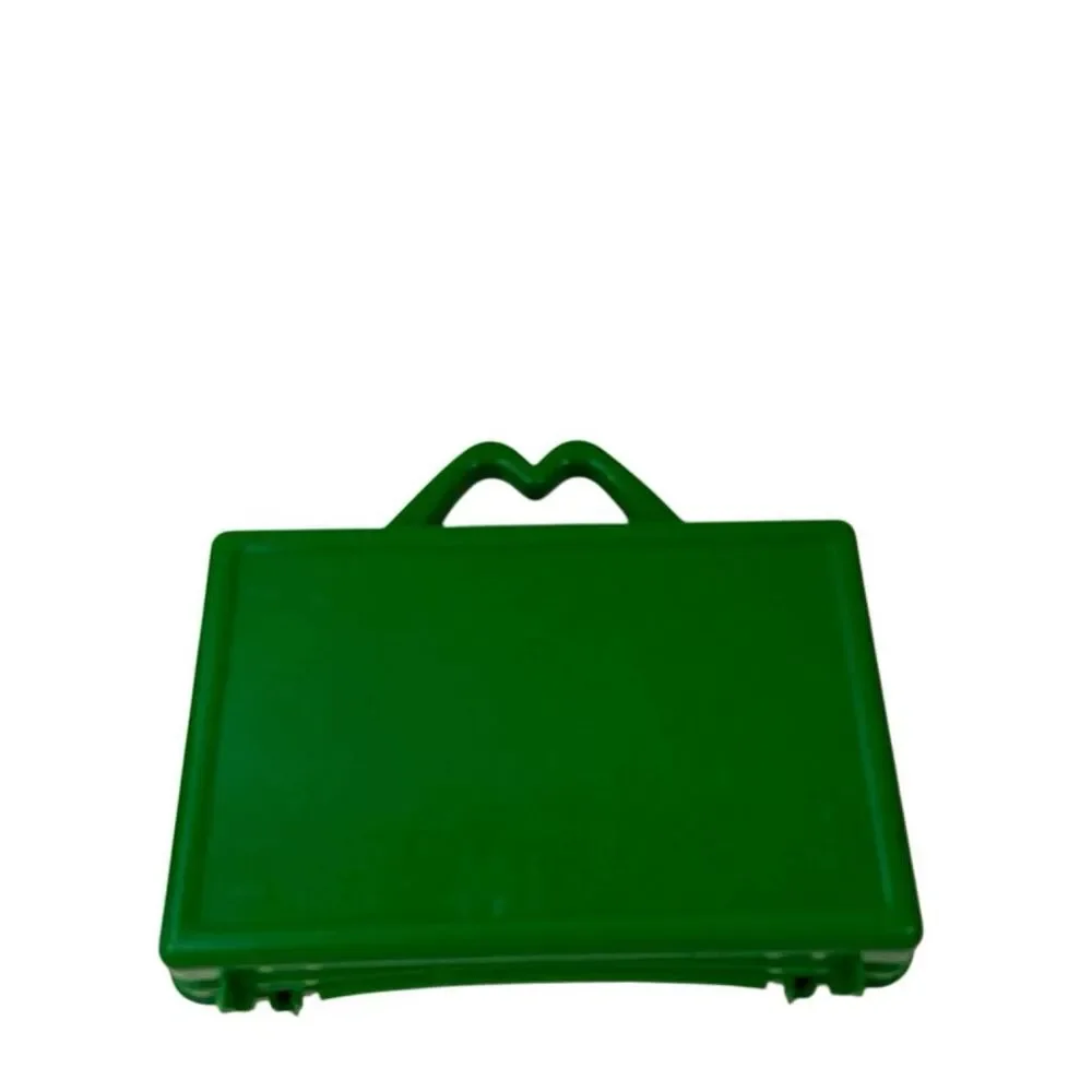 McDonald’s green pencil case‎ vintage 1988 plastic box Grimace Ronald Munkins
